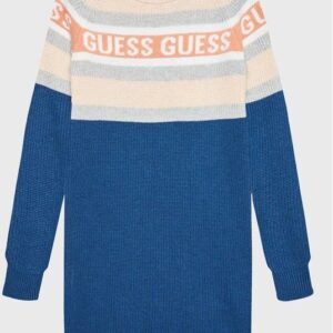Guess Sukienka dzianinowa K2BK03 Z2V80 Granatowy Regular Fit