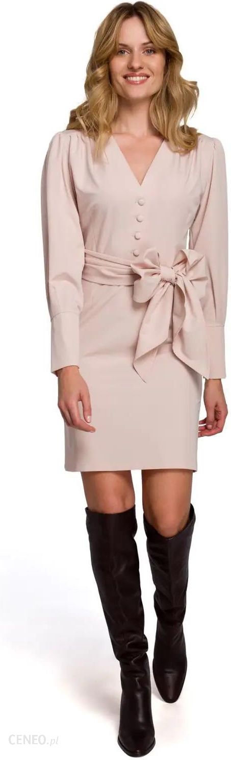 i-k082-sukienka-z-wiazana-kokarda-bezowa-kolor-bezowy-rozmiar-xl-42