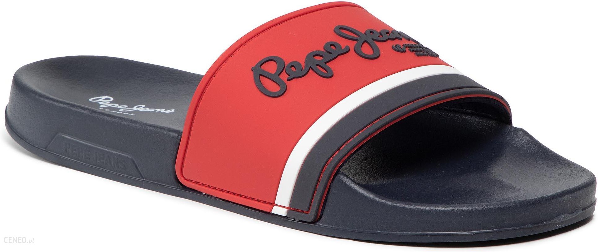 Klapki PEPE JEANS - Slider Portobello PMS70108 Navy 595