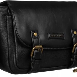 Listonoszka vintage David Jones czarna [DH] 6834-1 BLACK