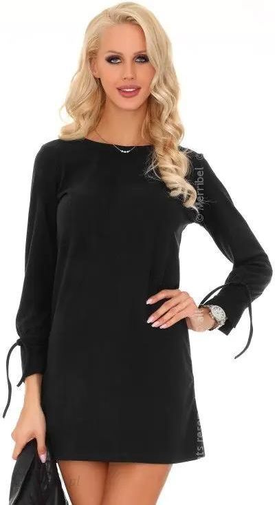 Mariabela Black 85240 sukienka mała czarna (Kolor czarny, Rozmiar M (38))