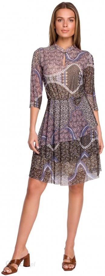 i-sukienka-z-nadrukiem-boho-z-3-falbanami-wzor-1