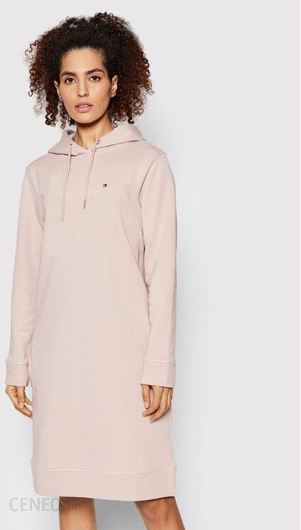 Tommy Hilfiger Sukienka dzianinowa WW0WW32205 Różowy Regular Fit